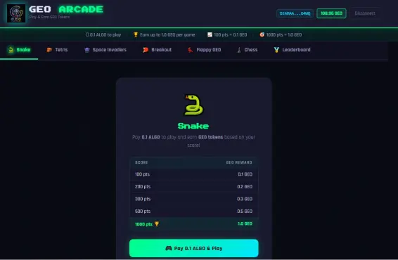 geo arcade