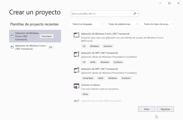 Visual Studio 2019