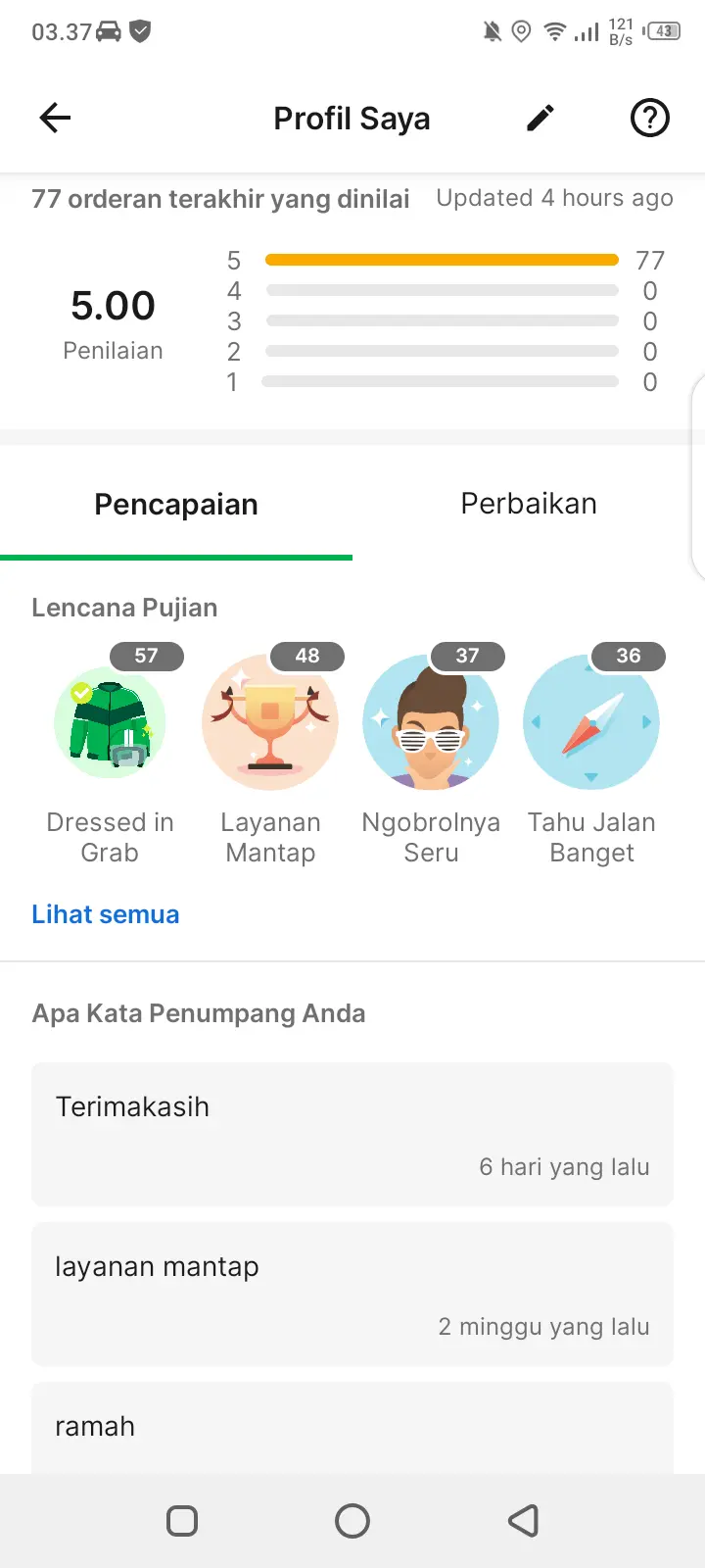 my driver app rating