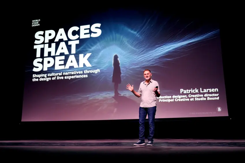 Patrick Larsen — Emmy Award–winning production designer and founder of Studio Bound, Singapore.