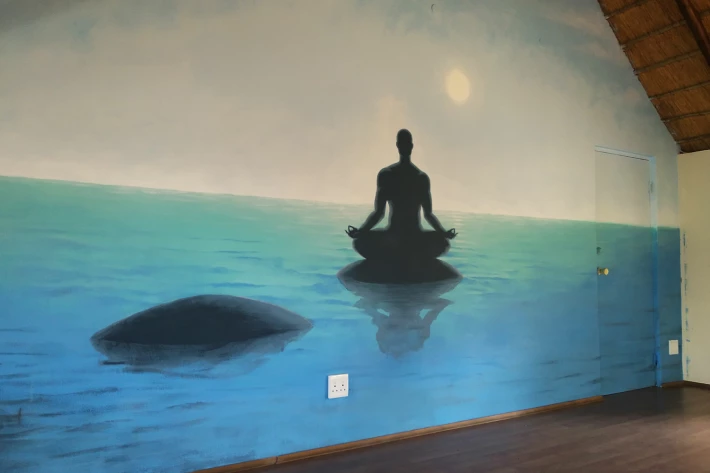 Bodhgayashanthi Sanctuary Mural