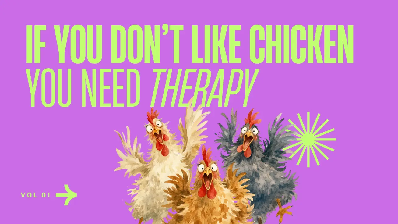 Chicken banner