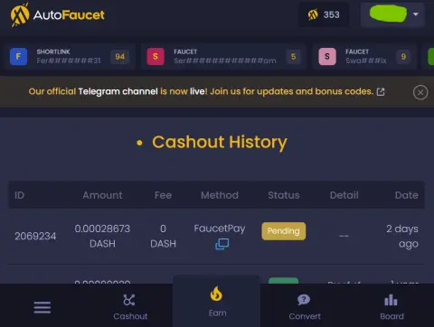 Auto Faucet pending for 2 days