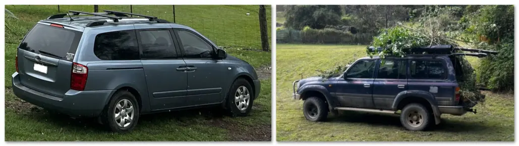 Two days before induction was apparently the perfect time for both vehicles to begin coordinated industrial action.
