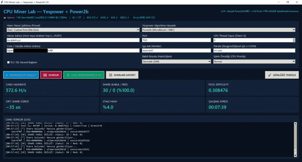 microbitcoincpuminer