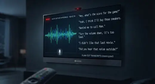 LG Audio Recording & Plain‑Text Transcripts