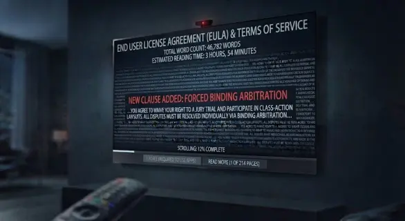 LG Massive Legal Agreements & Forced Arbitration