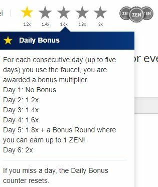 Daily Bonus