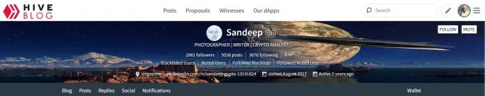 Image Screenshot from Hive blog