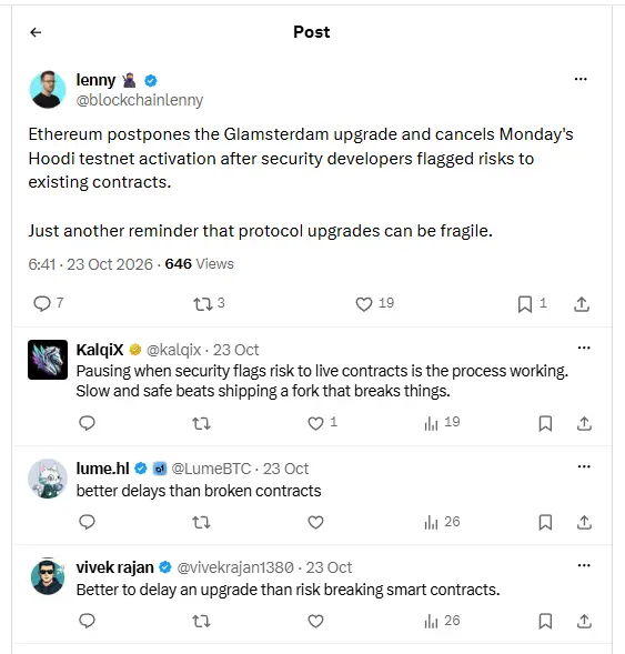 x post