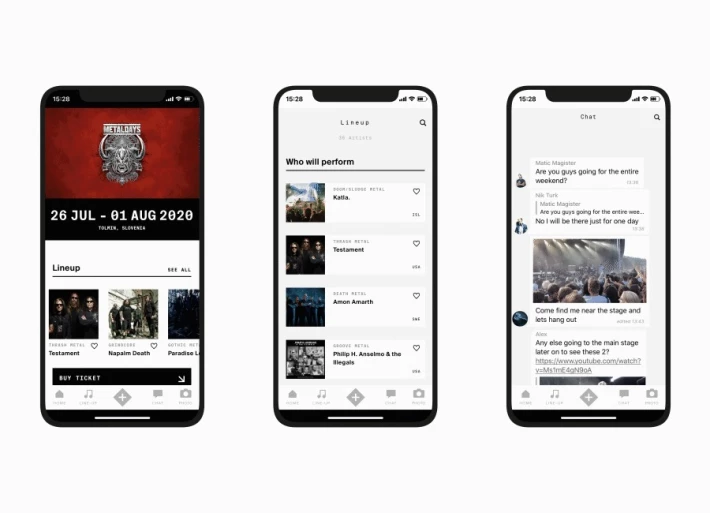 A tailored, user-first experience guaranteed that 83 % of users rated our Festival App with 4 or 5 stars.