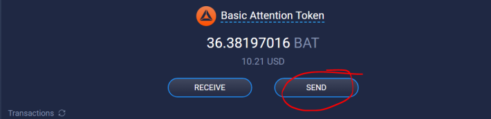 send crypto