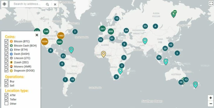 atm map