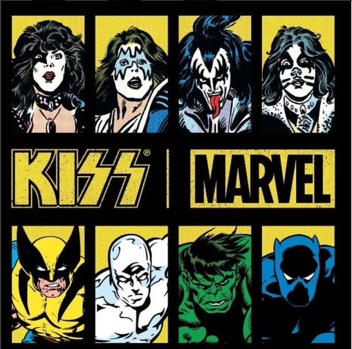 KISS & Marvel Join Forces Again For Thr First Time Since 1977