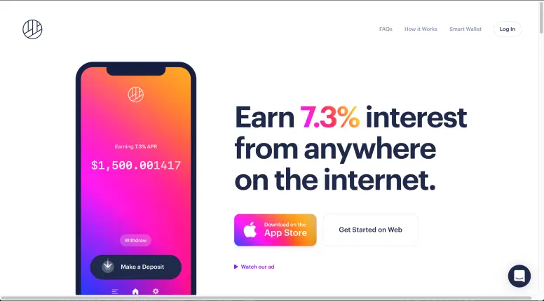 a screenshot of the dharma.io webiste