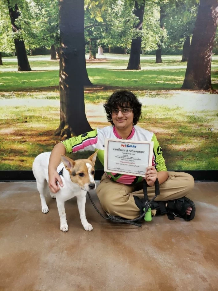 Oreo's Puppy Grad photo