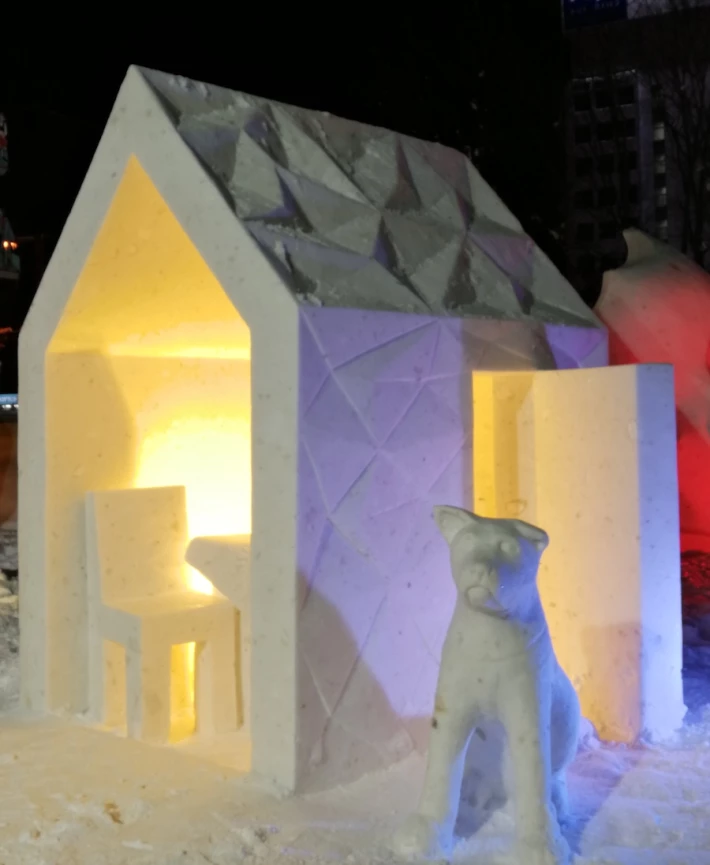 snow house