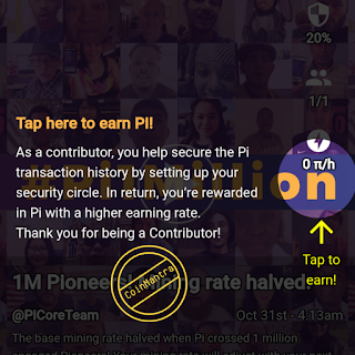 Pi Token mining Processes Through Smartphone