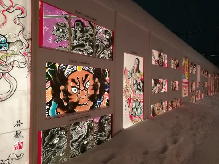 hirosaki lantern display