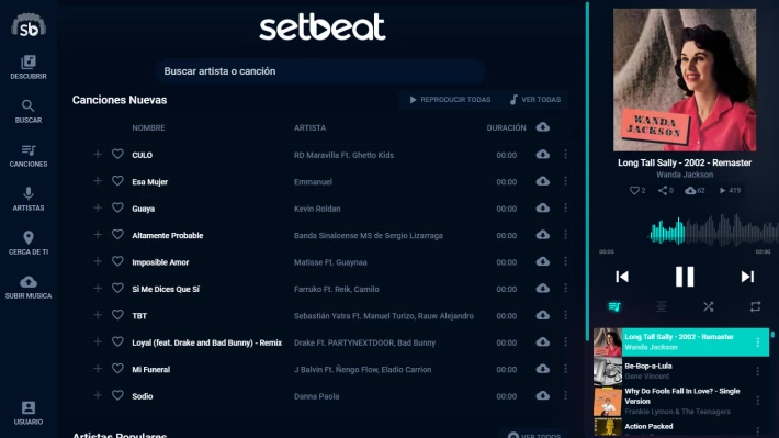 Entorno de SetBeat