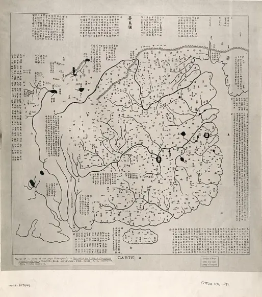 1136 map of China with TGW