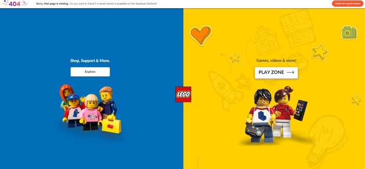 Lego 404
