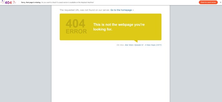 IMDB 404