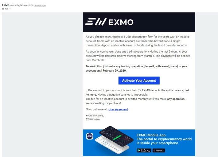 EXMO SCAM EXCHANGE