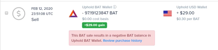 BAT USDC Coinbase