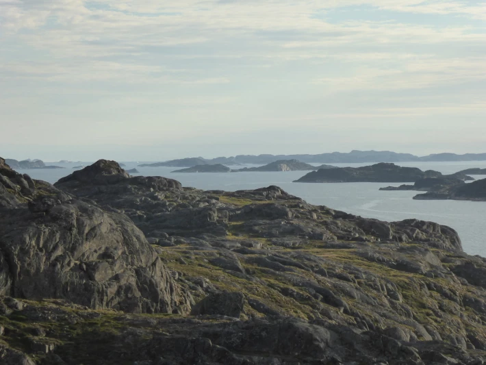 The view from a hill near our campsite