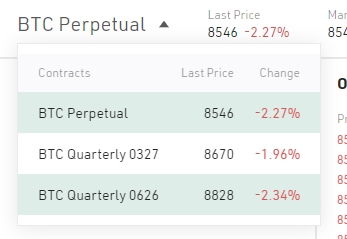 Perpetual and Futures Contracts