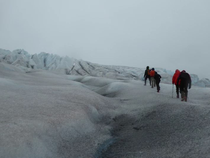 Walking on the icecap