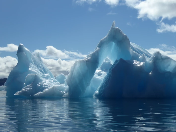 Iceberg in the sun