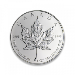 Canadian Maple Leaf Palladium Coin - 1oz