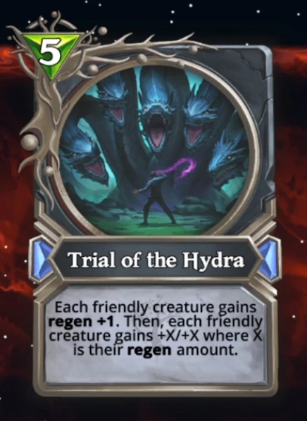 trial of the hydra card