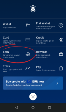 Crypto.com Earn Program