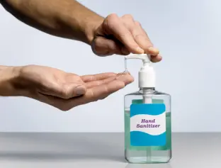 hand sanitizer with alcohol