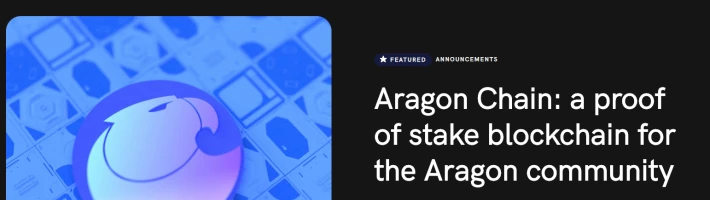 Aragon Chain