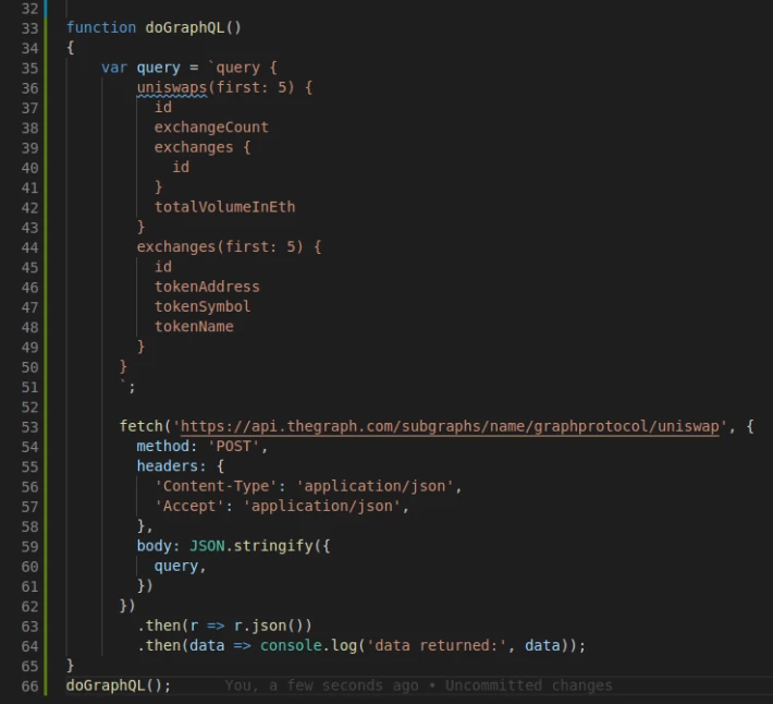 first graphql javascript