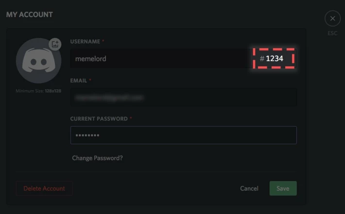 discord 4-digit ID