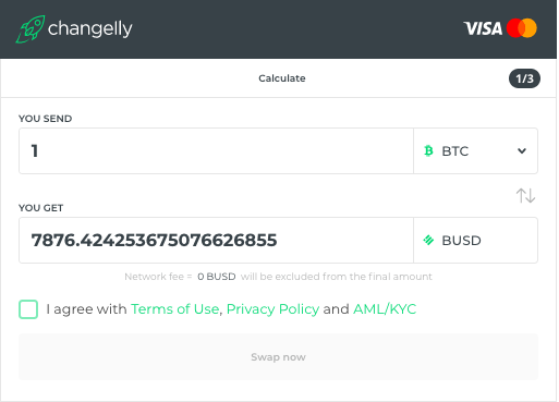 changelly binance exchange