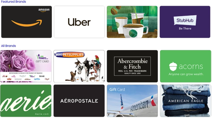 gift cards