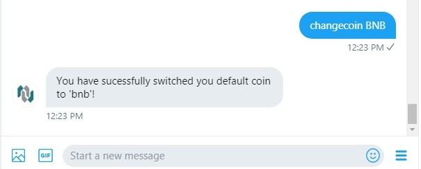 changecoin BNB