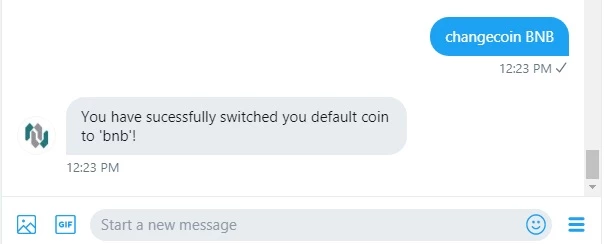 changecoin BNB