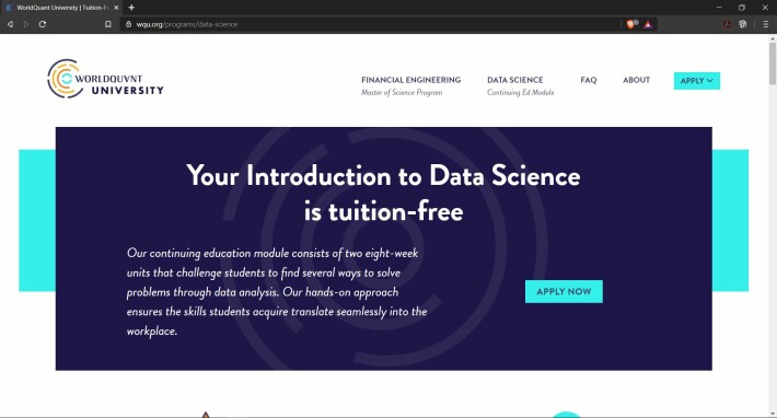 WorldQuant University