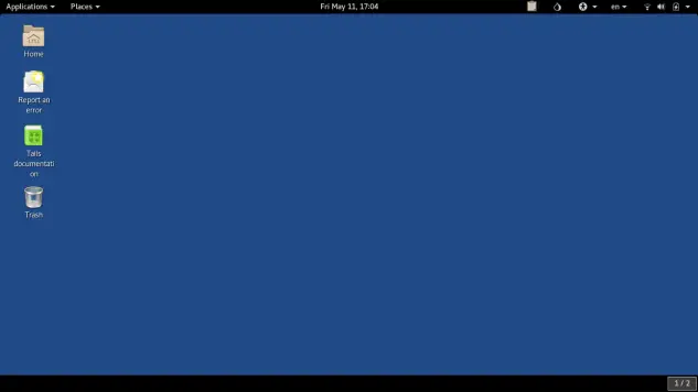 TAILS Desktop