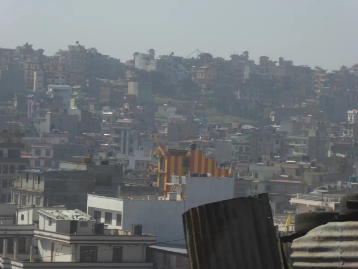 Kathmandu in the dust