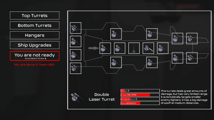 Image of ship setup phase