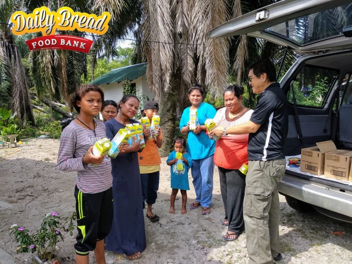CSR donated imported plant based milk from New Zeland
