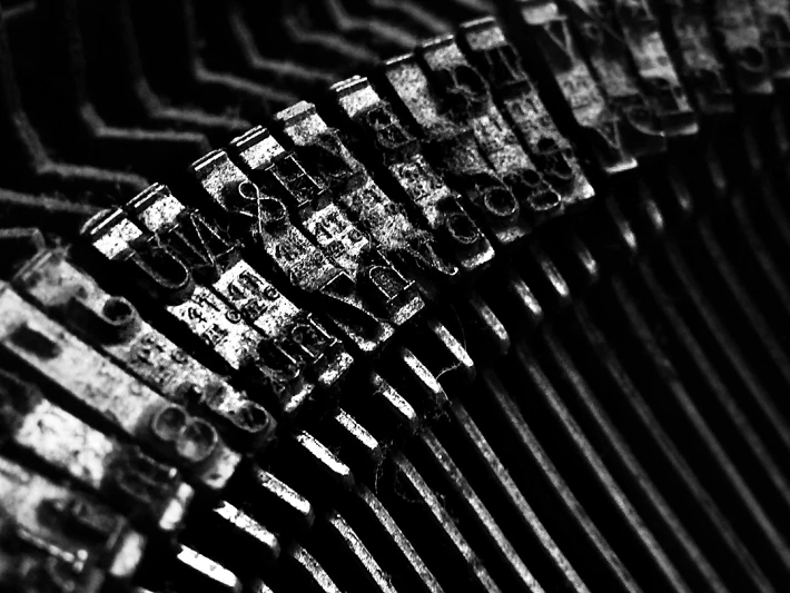 Typebars (strikers) - f/4.5 | 1/8s | 8mm | ISO800
